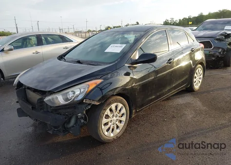2017 Hyundai Elantra Gt from USA, damaged, VIN KMHD35LH0HU384708
